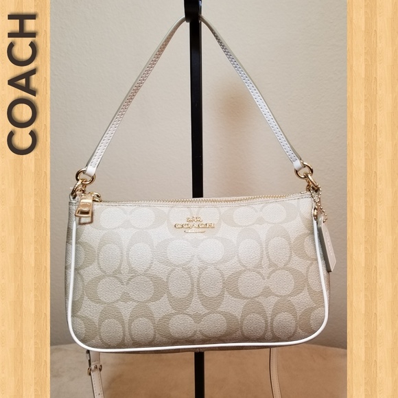 Coach Handbags - NWT COACH Women's SIG Top Handle Pouch F58321